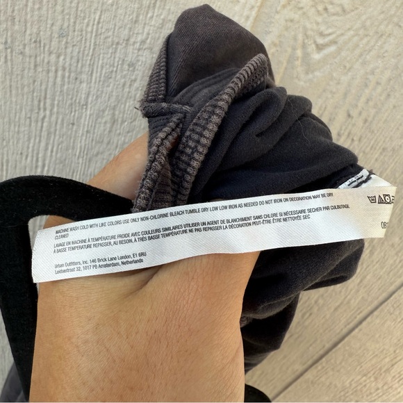 Free People Movement Hot Shot Onesie in Washed Black Size Extra Small - Picture 5 of 7